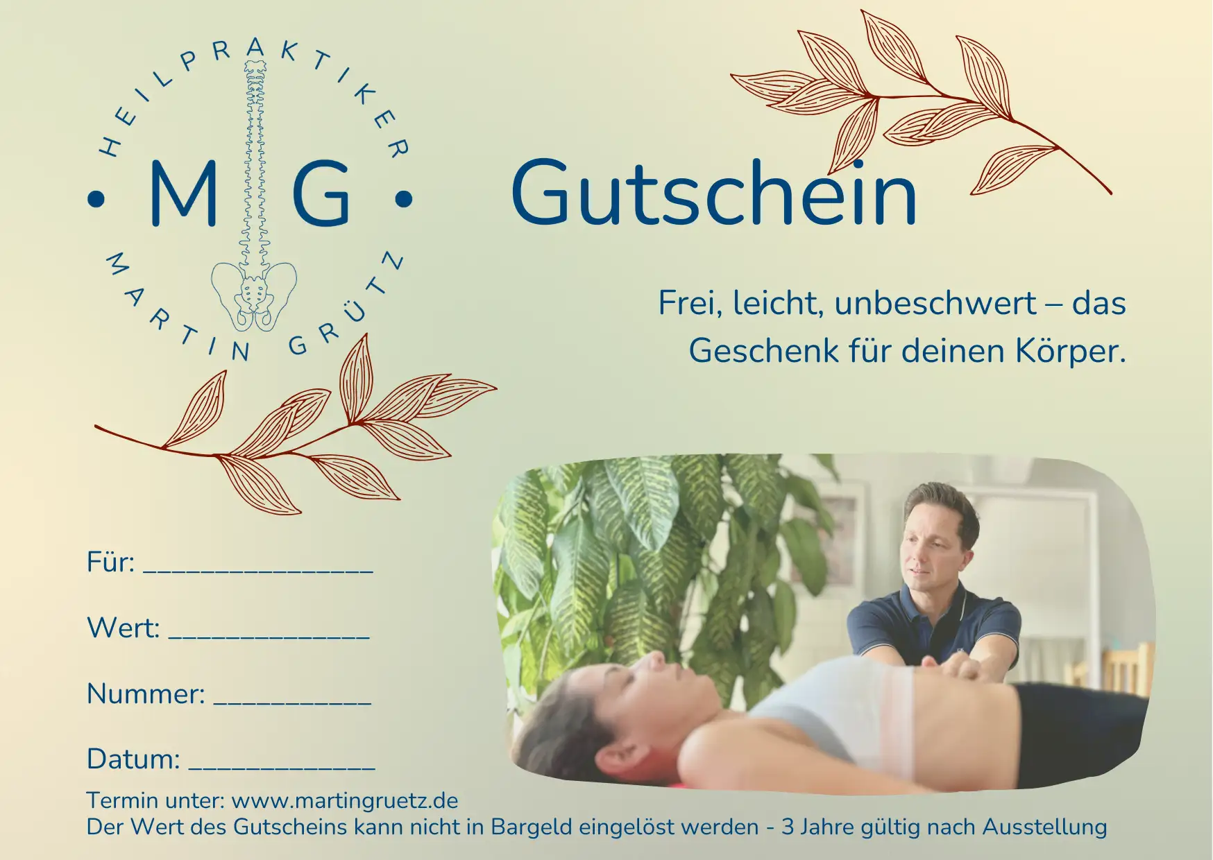 Massage Gutschein Berlin; Gutschein Massage Berlin; Massagegutschein Berlin